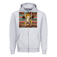 Heather Grey western sunflowers gemstone heifer Zipper Hoodie - Jasminsmagicworld