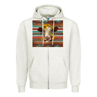 Oatmeal Heather western sunflowers gemstone heifer Zipper Hoodie - Jasminsmagicworld