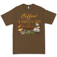 Cacao coffee is always a good idea Premium Tee - BarkalooDesign