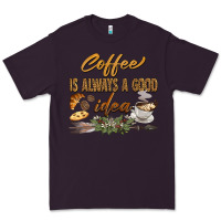 Plum coffee is always a good idea Premium Tee - BarkalooDesign