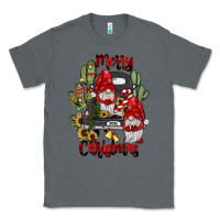 Charcoal Heather farm truck,merry christmas gnome Classic Tee - JahusDesignShop
