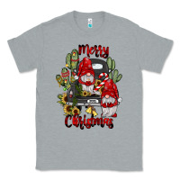 Heather Grey farm truck,merry christmas gnome Classic Tee - JahusDesignShop