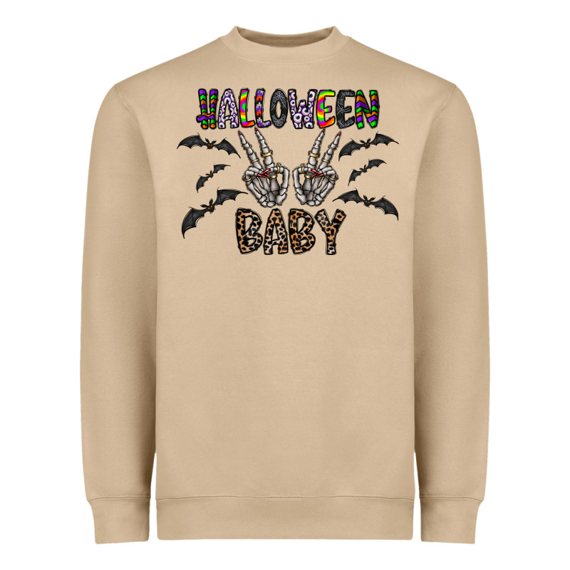 Halloween Baby Heavyweight Sweatshirt by CowhideDigitalArt | Teevron