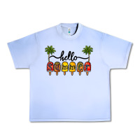 Grape Ice 1hello summer Urban Heavy Tee - CowhideDigitalArt