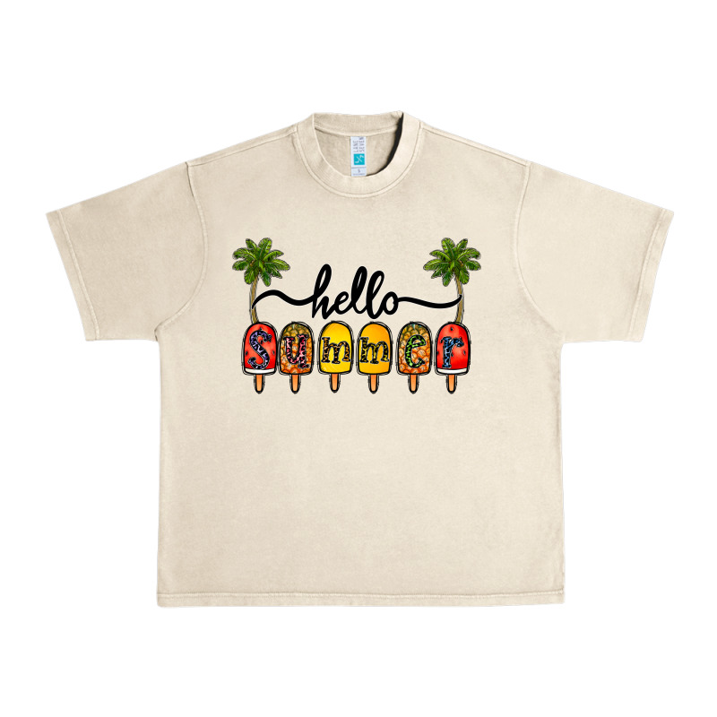1hello Summer Urban Heavy Tee by CowhideDigitalArt | Teevron
