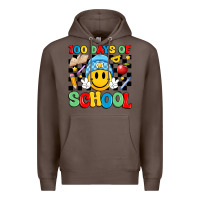 Coffee 100 days of school Premium Hoodie - Artiststas