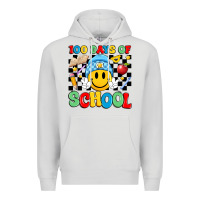 Dove Grey 100 days of school Premium Hoodie - Artiststas