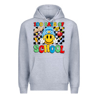 Heather Grey 100 days of school Premium Hoodie - Artiststas