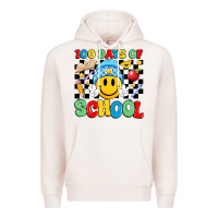Pale Pink 100 days of school Premium Hoodie - Artiststas