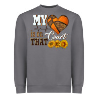 Storm my heart is on that court Heavyweight Sweatshirt - HRA Design Shop