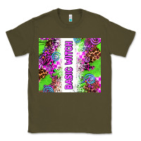 Army Green basic witch Classic Tee - AdoDesignShop