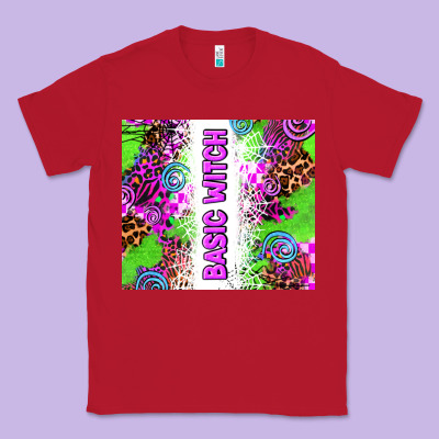 Basic Witch Classic Tee Designed By Adodesignshop