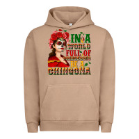 Pigment Burro In a world full of princesses be a chingona Urban Hoodie - NancyCooperArtShop