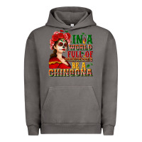 Pigment Tornado In a world full of princesses be a chingona Urban Hoodie - NancyCooperArtShop