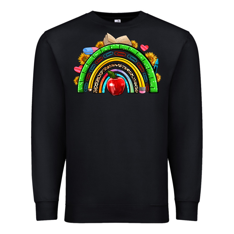 School Rainbow Premium Sweatshirt by NancyCooperArtShop | Teevron