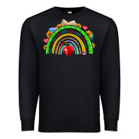Black school rainbow Premium Sweatshirt - NancyCooperArtShop