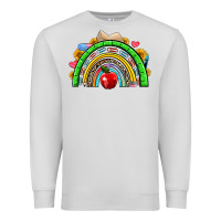 Dove Grey school rainbow Premium Sweatshirt - NancyCooperArtShop