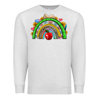 Oatmeal Heather school rainbow Premium Sweatshirt - NancyCooperArtShop