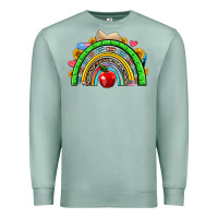 Seafoam school rainbow Premium Sweatshirt - NancyCooperArtShop