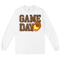 White game day basketball Long Sleeve Tee - JahusDesignShop