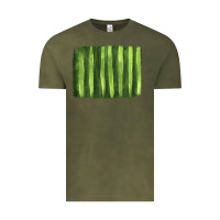 Vintage Olive watermelon pattern background Vintage Tee - HRA Design Shop