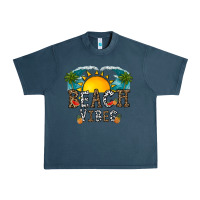 Midnight Navy beach vibes Urban Heavy Tee - CowhideDigitalArt