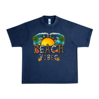 Navy beach vibes Urban Heavy Tee - CowhideDigitalArt