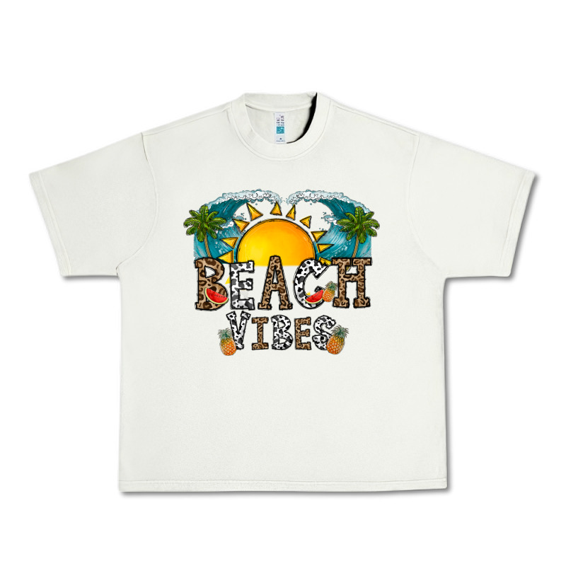 Beach Vibes Urban Heavy Tee by CowhideDigitalArt | Teevron