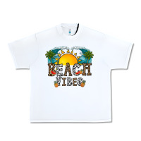 White beach vibes Urban Heavy Tee - CowhideDigitalArt