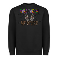 Black halloween brother Heavyweight Sweatshirt - CowhideDigitalArt