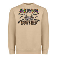 Mushroom halloween brother Heavyweight Sweatshirt - CowhideDigitalArt