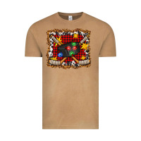 Vintage Camel hockey christmas with lights and stars Vintage Tee - FaDigitalArtStudio