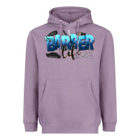 Lavender barber life Heavyweight Hoodie - NancyCooperArtShop