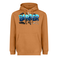 Meerkat barber life Heavyweight Hoodie - NancyCooperArtShop