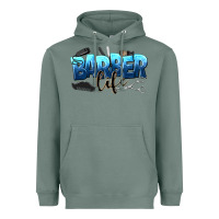 Sage barber life Heavyweight Hoodie - NancyCooperArtShop