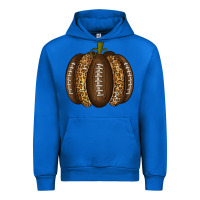 Cobalt American Football Pumpkin Urban Hoodie - texasbilliewilder