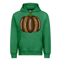 Emerald American Football Pumpkin Urban Hoodie - texasbilliewilder