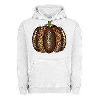 Pigment Lunar Rock American Football Pumpkin Urban Hoodie - texasbilliewilder