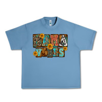 Pebble Blue western mama vibes Urban Heavy Tee - FaDigitalArtStudio
