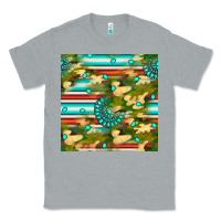 Heather Grey camouflage serape gemstone seamless pattern Classic Tee - BundleAndBundleShop
