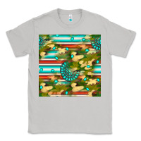 Moon Dust camouflage serape gemstone seamless pattern Classic Tee - BundleAndBundleShop