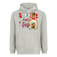 Moon Dust te amo te quila Heavyweight Hoodie - NancyCooperArtShop