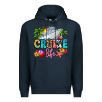 Navy cruise life Premium Hoodie - Artiststas