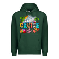 Sports Green cruise life Premium Hoodie - Artiststas
