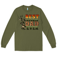 Army Green best buckin' dad ever Long Sleeve Tee - Artiststas