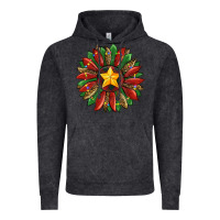 Vintage Black christmas sunflower Vintage Hoodie - RanaPortraitStore