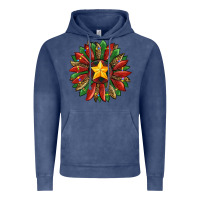 Vintage Denim christmas sunflower Vintage Hoodie - RanaPortraitStore
