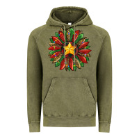 Vintage Olive christmas sunflower Vintage Hoodie - RanaPortraitStore