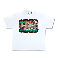 White cma Urban Heavy Tee - RacoonDesign