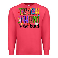 Cardinal teach them to be kind Premium Sweatshirt - NancyCooperArtShop